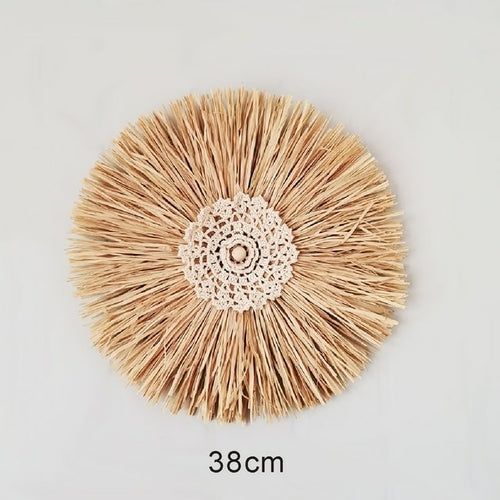 Decorative Plates Wall Hanging | Wall Decoration Hanging Plate - Woven