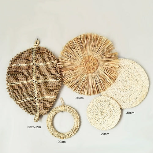 Decorative Plates Wall Hanging | Wall Decoration Hanging Plate - Woven