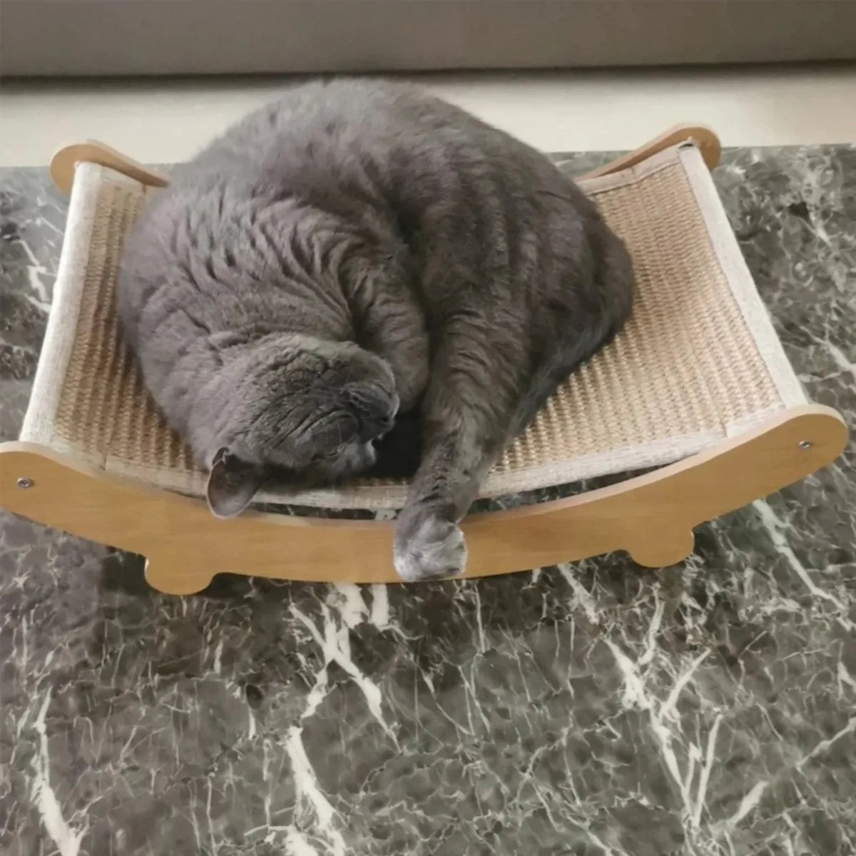 Detachable Wooden Cat Scratching Pads – Multifunctional Sleeping Bed for Cats