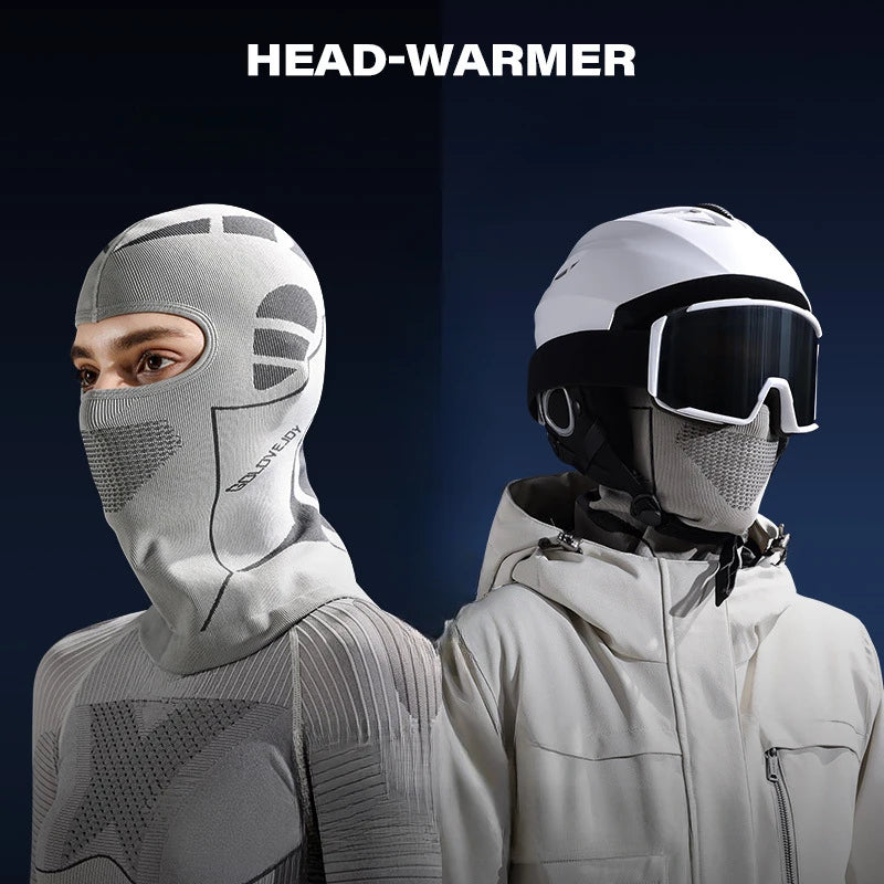 Winter Ski Hat Balaclava Full Face Cover -Men & Women Cold-Proof Thermal Scarf