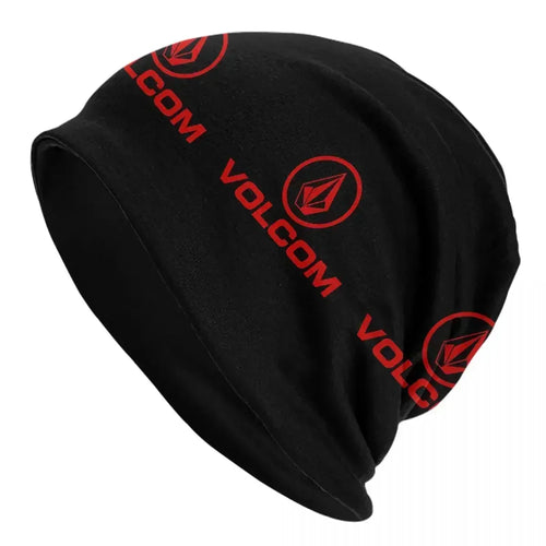 Volcom Logo Unisex Knitted Beanie – Warm Winter Hat for Adults