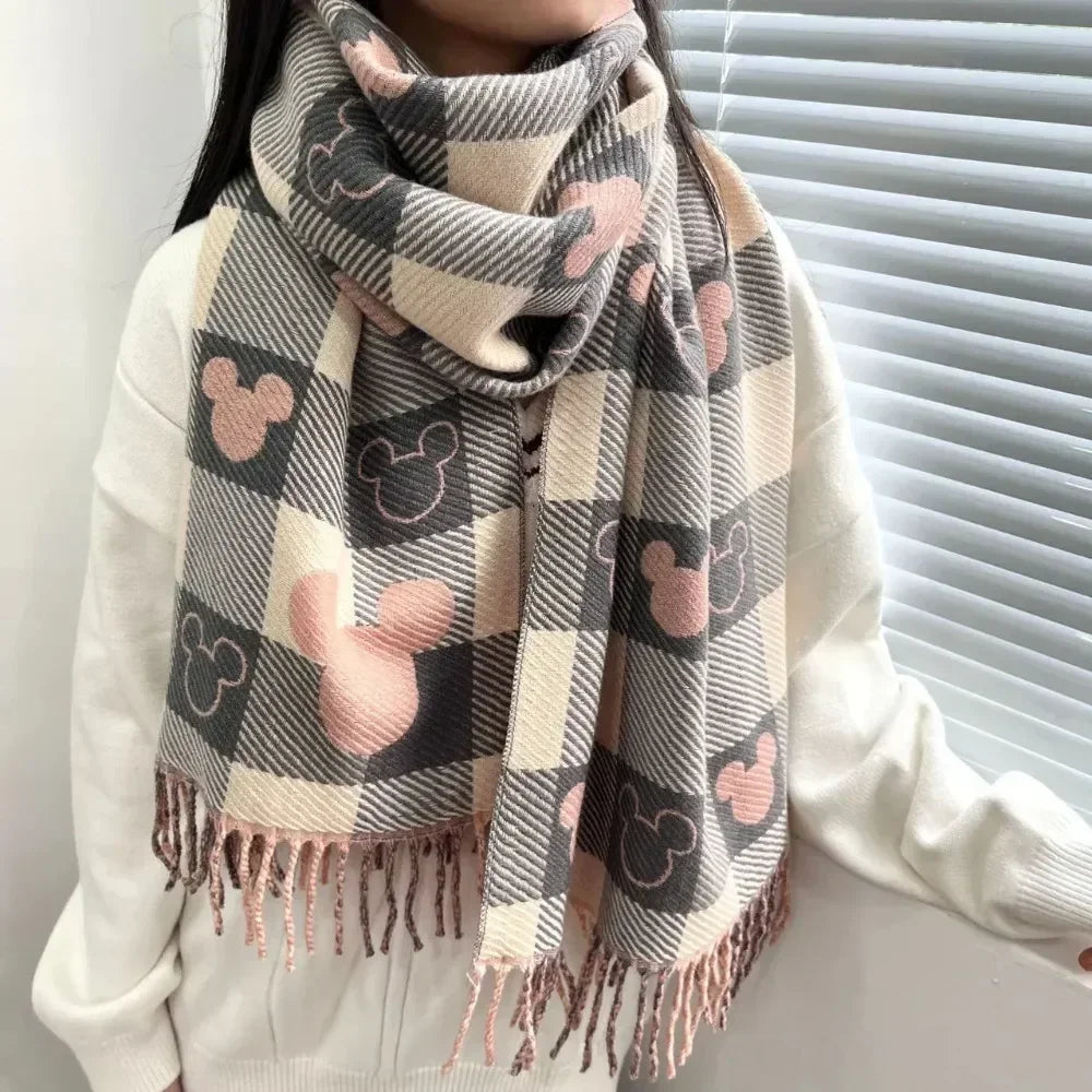 Luxurious Disney Mickey Women's Scarf