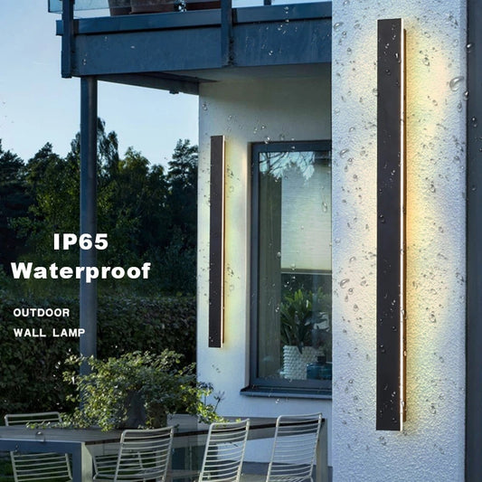 Waterproof Led Long Wall Light Ip65 Outdoor Lighting Garden Country