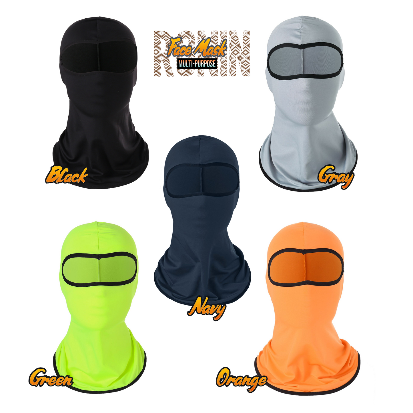 Ronin Face Mask. Balaclava Face Mask for Men/Women