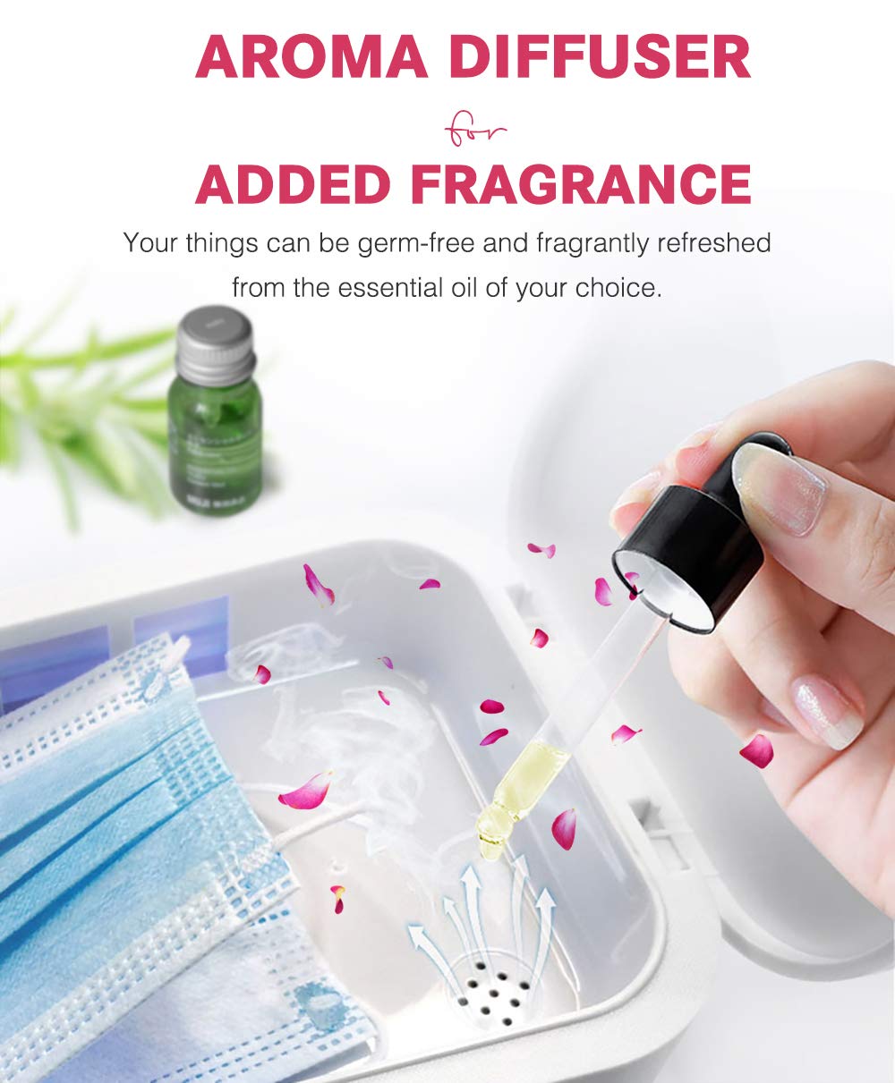 UV Phone Sanitizer Portable UVC Lights Disinfection Box